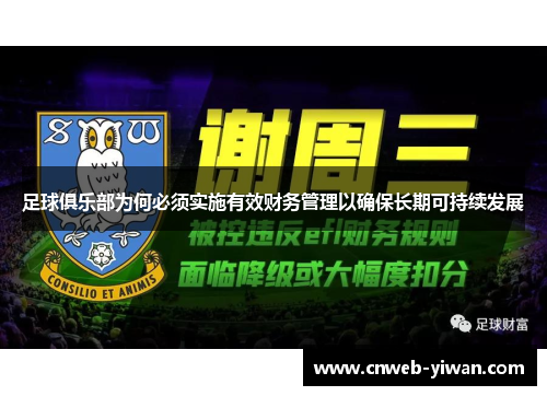 足球俱乐部为何必须实施有效财务管理以确保长期可持续发展